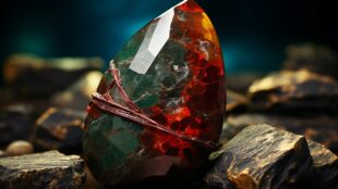 quartzwhisper bloodstone crystal