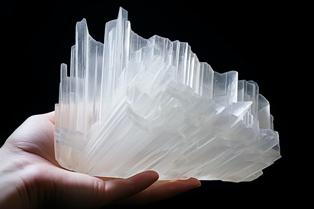 selenite crystal quartzwhisper